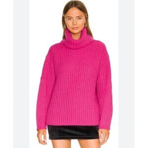 [LIKE NEW] Essentiel Antwerp Pink Anjou English Ribs Turtleneck Sweater